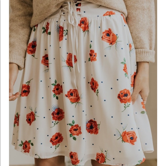 Roolee Dresses & Skirts - NWT Roolee Tracy Rose Skirt